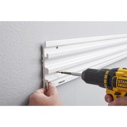 Stanley Trackwalls Wandschiene, kann als Wandsystem zusammengesteckt werden Nr. STST82602-1