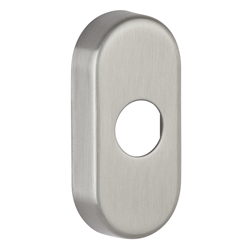 Abdeckung für DK-Mechanismus oval, Oberfl. 20 (Mattnickel) Nr. 1853