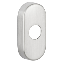 Abdeckung für DK-Mechanismus oval, Oberfl. 60 (Edelstahl matt) Nr. 7731