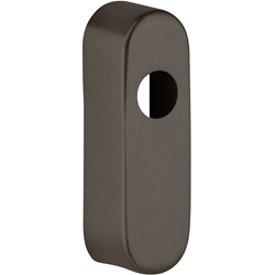 DKSI-Abdeckung, passend zu DKSI Metall-Unterkonstruktion, ovale Form, Oberfl. 72 (Smoke Black) Nr. 44002