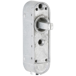 DKSI-Raster-Unterkontruktion Metall, Stift 36mm vorstehend, absperrbar mit Druckzylinder (2 Schlüssel), passend für kantige und ovale Abdeckungen Nr. 23426