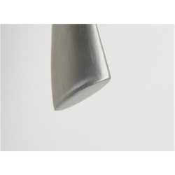 ZT-Drückerpaar 1290 TWIST, mit Smart-Clip Rosetten 2336, fest/drehbar mit Rückholfeder, TS 37-47mm, Oberfl. 60 (Edelstahl matt) Nr. 14521
