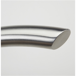 ZT-Drückerpaar 1804 BASIC 04, mit Smart-Clip Rosetten 2336, fest/drehbar, mit Rückholfeder, TS 37-47mm, Oberfl. 60 (Edelstahl matt) Nr. 14457