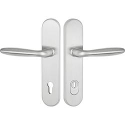 ZT-EN3-Schutzdrückergarnitur 1931 DREAM, Langschild 2089 KS, PZ 72mm, TS 36-53mm, ZA für Zylinderüberstand 8-15mm, Oberfl. 60 (Edelstahl matt) Nr. 38868