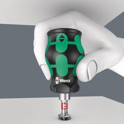 Wera Bits-Handhalter mit 6 Bits Kraftform Kompakt Stubby Magazin 3 Nr. 05008875001