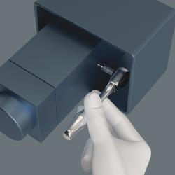 Wera mit 1/4 Zoll-Antrieb 8001 A Zyklop Mini 1 Bit-Ratsche Nr. 05073230001