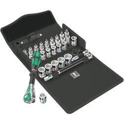 Wera Steckschlüsselsatz 3/8 Zoll-Antrieb 8100 SB All-in Zyklop Speed-Knarrensatz Nr. 05003536001