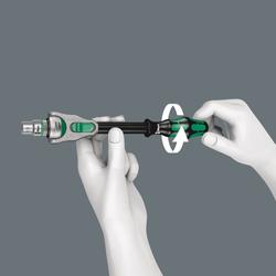 Wera Steckschlüsselsatz 3/8 Zoll-Antrieb, metrisch 8100 SB 6 Zyklop Speed-Knarrensatz Nr. 05004046001