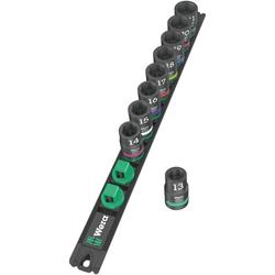 Wera Zyklop Steckschlüsseleinsatz-Satz, 1/2 Zoll Nuss-Magnetleiste C Impaktor 1 Nr. 05005490001