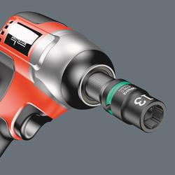 Wera Zyklop Steckschlüsseleinsatz-Satz, 1/2 Zoll Nuss-Magnetleiste C Impaktor 1 Nr. 05005490001