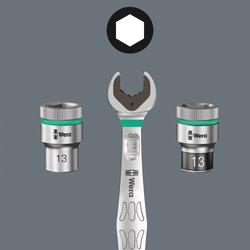 Wera Zyklop Steckschlüsseleinsatz-Satz, 1/2 Zoll Nuss-Magnetleiste C Impaktor 1 Nr. 05005490001