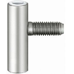 Simonswerk ZT-Rahmenteil, VARIANT® V 8000 WF U, Stahl Flachkopf vernickelt wartungsfrei, Rollenlänge: 48,5mm, Rollen Ø 15mm, DIN-Richtung: Links-Rechts Nr. 500000161 / 5 010316 0 01507
