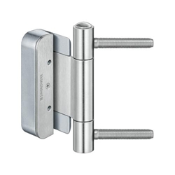 Simonswerk HT-Band, BAKA® Protect 2010 2D FD, Stahl Flachkopf, 2tlg., verkehrsweiß pulverbeschichtet Gleitlager, Rollenlänge: 120mm, DIN-Richtung: Links-Rechts Nr. 500001429 / 5 080814 0 07006