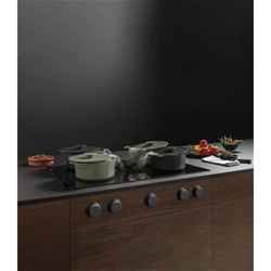 Novy Induktionskochfeld Easy 90 Prestige, mit integriertem Muldenlüfter, (B/T/H) 900 x 520 x 215mm, 4 Zonen, schwarz mit Drehknebeln Nr. 1866