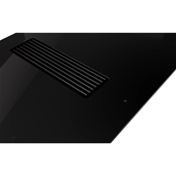 Novy Induktionskochfeld Easy 90 Prestige, mit integriertem Muldenlüfter, (B/T/H) 900 x 520 x 215mm, 4 Zonen, schwarz mit Drehknebeln Nr. 1866