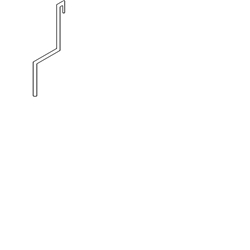 Abdeckung für hohen Wetterschenkel bronze C33, Länge 1200mm Nr. 6058-1