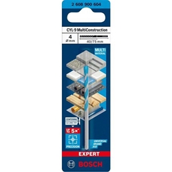 Bosch EXPERT CYL-9 MultiConstruction Bohrer, 4x45x75mm, d 3,8mm Nr. 2608900604