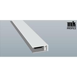 U-Profil 1724 K 5105, zweiteilig 50mm (a 6,00 Meter) foliert, 72 5105-167 Lichtgrau [70]