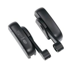 BKS Panikstangengriff B 7130, Standflügel ohne Griffrohr, Vollblatt, ungelocht, DIN Links-Rechts, Aluminium, weiß Nr. B 7130 1102