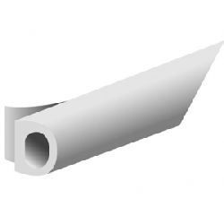 Dichtungsband D-Profil 9x6mm für Spaltbreite 4-6mm braun Nr. 6003222