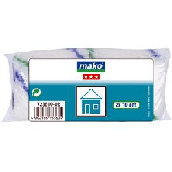 Mako Maler-Ersatzwalze KOMFORT 10cm, mako-flor, Polhöhe ca. 11mm, Pack a 2 Stück Nr. 7236 11-02, EAN 4002168723605