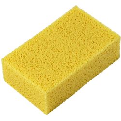 Mako Hydroschwamm PREMIUM 165x110x65mm, Schwamm offenporig fein, zum Reinigen oder Auswaschen frischer Fugen beim Fliesenlegen Nr. 8254 16SB, EAN 4002168825408