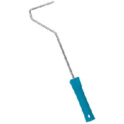 Mako Heizkörperrollerbügel KOMFORT 10cm / 39cm (lange Ausführung), 6mm Rundstahl, verzinkt mit ergonomischem Griff Nr. 7642 14, EAN 4002168764240