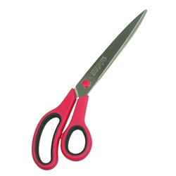 Mako Tapezierschere KOMFORT 28cm, Edelstahl rostfrei, 2K-SoftGrip-Griff Nr. 8076 20SB, EAN 4002168807602