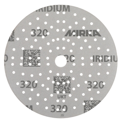 Mirka Iridium Schleifscheibe Multihole rund, 150mm, Korn P180 (Pack a 100 Stück) Nr. 246CH09918