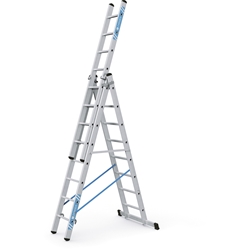 Zarges Skymaster X Mehrzweckleiter 3x8 Sprossen, Leiterlänge max. 5,80m, Arbeitshöhe 6,55m Nr. 41538