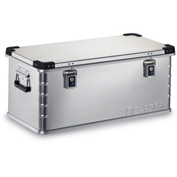 Zarges Alu-Box Midi, 81l, IM: 750x350x310mm, Klappverschlüsse mit Steckschlössern Nr. 40862