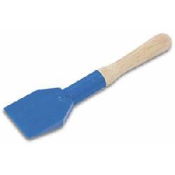 Klotzhebel Kunststoff blau 66mm breit mit Holzgriff Nr. 4600010