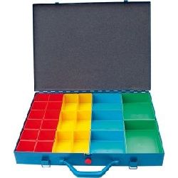 Sortimentskasten 440x330x50mm Metall, 23 Boxen