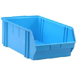 Sichtbox PS Gr. 5 blau 425x310x180mm Nr. 655300 EAN 4007228700534