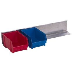 Halteschiene glanzverzinkt für Sichtboxen 970mm Nr. 425400 EAN 4007228701630