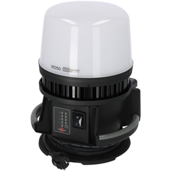 Brennenstuhl Multi Battery LED 360° Hybrid Baustrahler 12050 MH (12000lm, IP54, LED Arbeitsstrahler kompatibel mit 18V Akkus 11 verschiedener Hersteller, 5m RN-Kabel, ohne Akku, Engineered in Germany) Nr. 1173700003