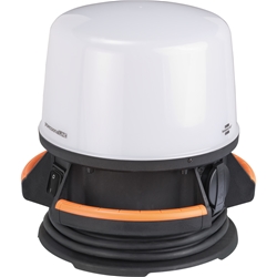 Brennenstuhl professionalLINE LED Arbeitsleuchte 360° ORUM 5050 M / LED Baustrahler für den ständigen Einsatz außen IP54 (47W, 5800lm, 5m Kabel, BGI608 K2, ideal zur Raumausleuchtung, industrietauglich) Nr. 9171400900