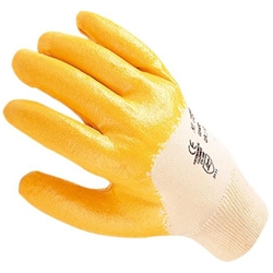 Nitril-Handschuh Ems Gr. 10 gelb nach EN 388, EN 420 Kat. II, hochwertige Nitrilbeschichtung Nr. 4000371276