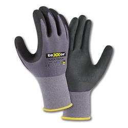teXXor® Nylon-Strickhandschuhe BLACK TOUCH® Nr. 2450