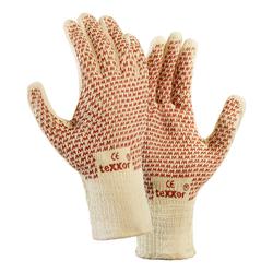 teXXor® Strickhandschuhe BAUMWOLLE Gr. 10 Nr. 1955