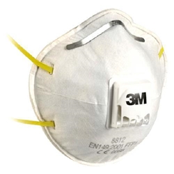 3M™ Feinstaubmaske FF P1 mit Ventil 8812 EAN 4046719303113