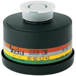 Ekastu Safety Mehrbereichskombifilter Dirin 230, ABEK2-P3R D EAN 4013207422007