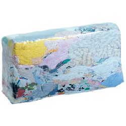Putzlappen WT I hochweiss a 10 Kg, weiche saugfähige Trikotware-Baumwolle Nr. 1117-10