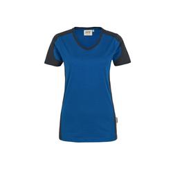 Hakro Damen V-Shirt Contrast, MIKRALINAR®, Regular Fit Nr. 190