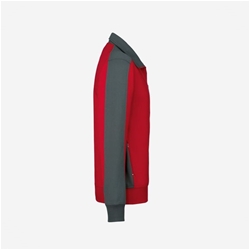 HAKRO Sweatjacke Contrast MIKRALINAR®, Performance, Comfort Fit, 1/1-Arm Nr. 477