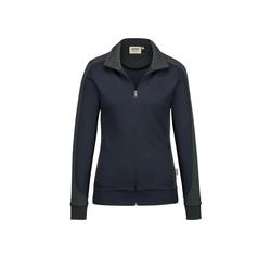 HAKRO Damen Sweatjacke Contrast MIKRALINAR®, Performance, Regular Fit, 1/1-Arm Nr. 277