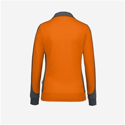 HAKRO Damen Sweatjacke Contrast MIKRALINAR®, Performance, Regular Fit, 1/1-Arm Nr. 277