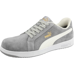 Puma Safety Sicherheitsschuh ICONIC SUEDE GREY LOW S1PL ESD FO HRO SRC Nr. 640030