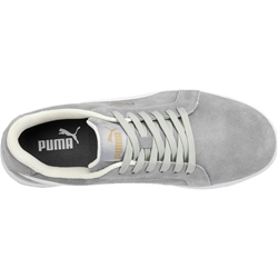 Puma Safety Sicherheitsschuh ICONIC SUEDE GREY LOW S1PL ESD FO HRO SRC Nr. 640030