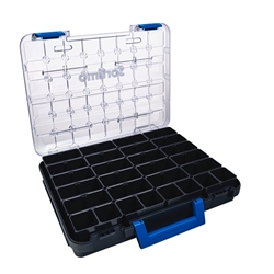 Sortimo T-BOXX 320 inkl. IB-Set 24 Stk. H63 inkl. Insetboxenset 24 Stück H63 mit passenden Trennwänden, Außenmaße (LxBxH) 358x444x81mm Nr. 6000015481